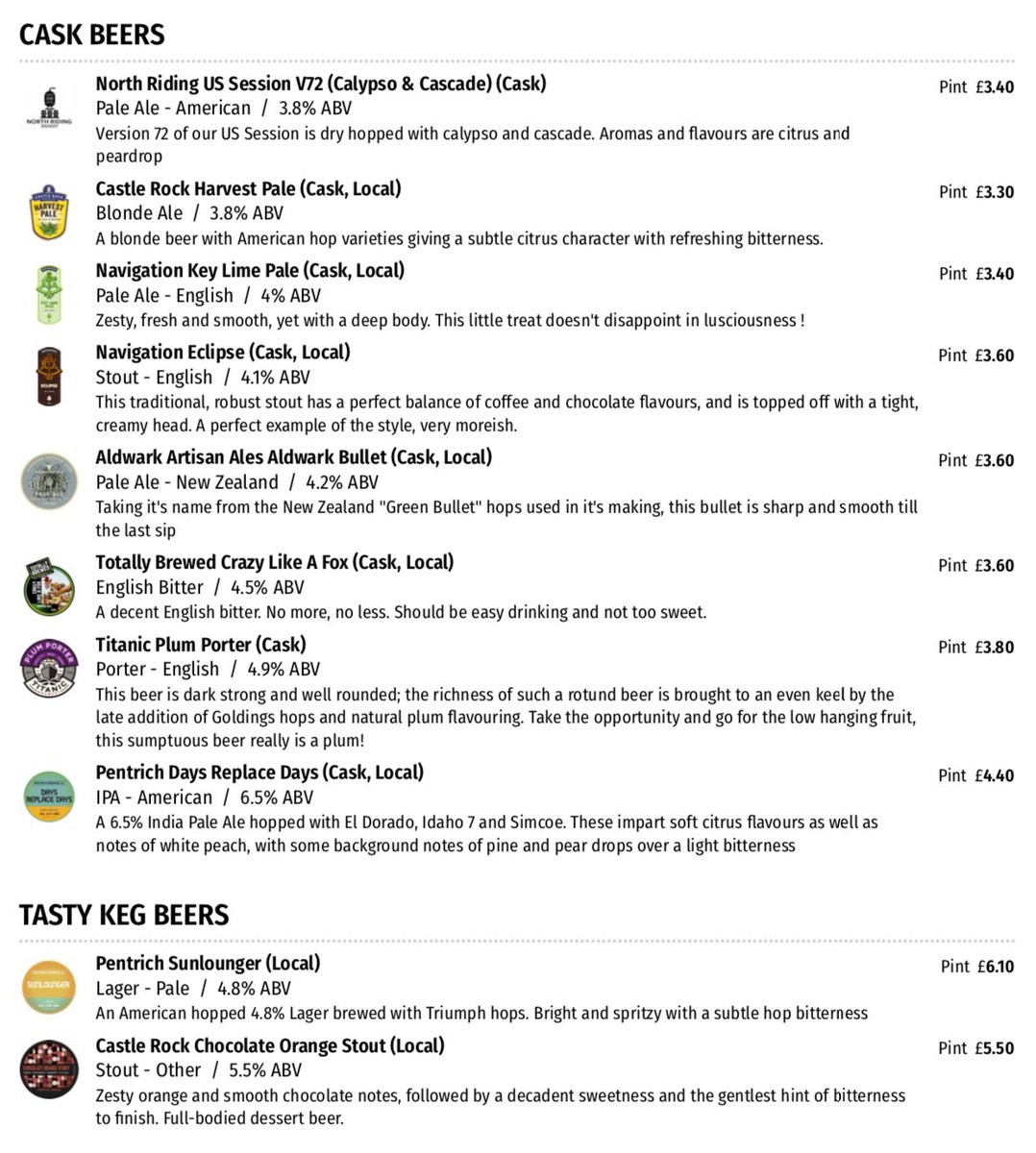 Alexandra Pub Derby tweet media