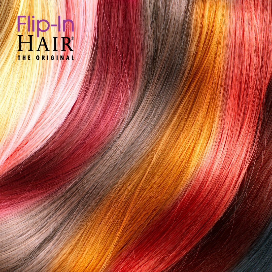 Why not mix it up a bit with Flip-in Hair Flash? ❤️🧡💛

As our #extensions don't involve any glue, clips or #weaving, it's easier than ever to make a change!

Go on, you know you want to! ⬇️

ow.ly/zf5y50I4u48
