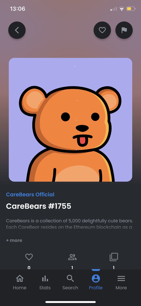 pieropeviani's tweet photo. @kokid951 Cute one @CareBearsNFT https://t.co/gKyDhjajFP