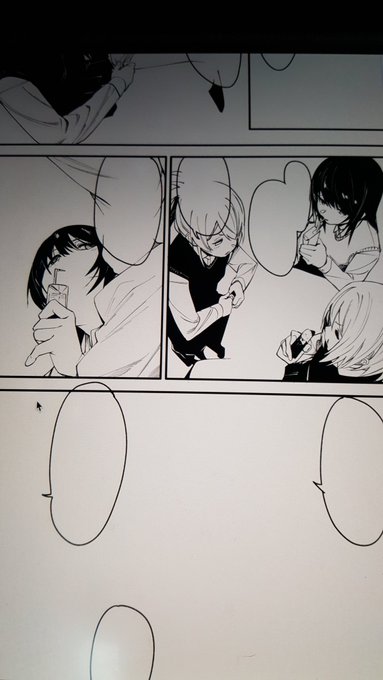 今回はフェルト芯で描く 