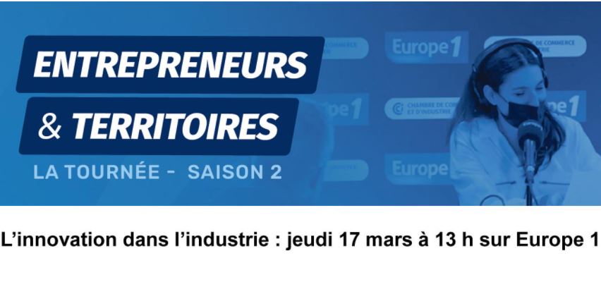 ccigrenoble's tweet photo. [EN DIRECT DEPUIS LA CCI DE GRENOBLE] 
Les entreprises grenobloises CEA, Activmotion, @GroupeVicat, @BeFC_fr et le vice-Pdt de @ccigrenoble  nous parlent de l’innovation dans l’industrie sur le plateau de La France bouge.👉Demain à 13h. Une émission Europe 1 animée par @EAssayag https://t.co/Nm8wsMvrkO
