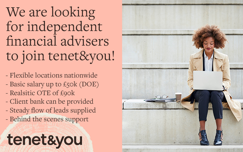 TenetGroupUK's tweet photo. Are you an independent financial adviser looking for a new role? @tenetandyou are hiring!
With flexible locations and support behind the scenes so you can focus on your clients and career.
Click for more: https://t.co/CrBTaUgAPY
#ifas #financialadvisers #careers #ifajobs https://t.co/wAetF198yl