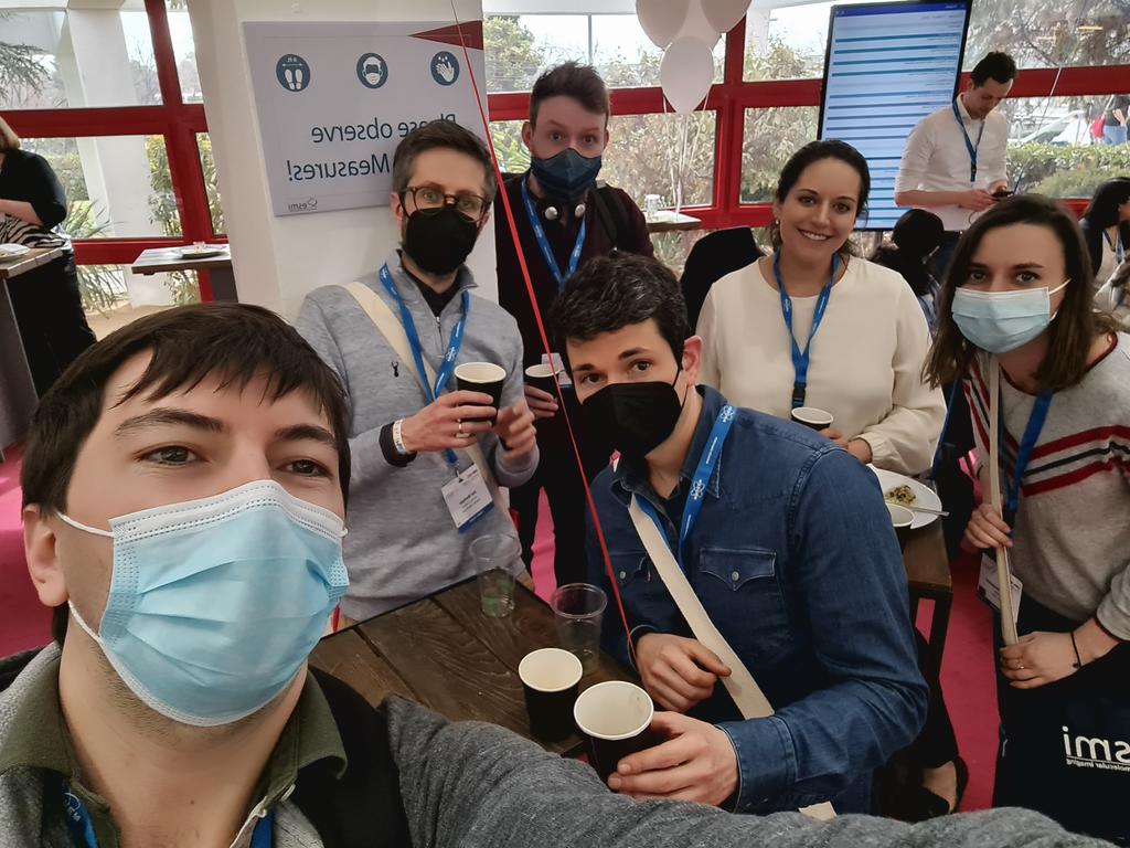 Maxime Gauberti (@gauberti_m) on Twitter photo Casual lunch with (old) friends from the <a href="/AxL_Montagne/">Dr. Axel Montagne, PhD</a> <a href="/MontagneLab/">Montagne Lab</a> at <a href="/ESMI_society/">European Society for Molecular Imaging - ESMI</a>. Talking about why MPIOs are the best contrast agent for molecular MRI 🥰🥰 #EMIM2022 Casual lunch with (old) friends from the <a href="/AxL_Montagne/">Dr. Axel Montagne, PhD</a> <a href="/MontagneLab/">Montagne Lab</a> at <a href="/ESMI_society/">European Society for Molecular Imaging - ESMI</a>. Talking about why MPIOs are the best contrast agent for molecular MRI 🥰🥰 #EMIM2022