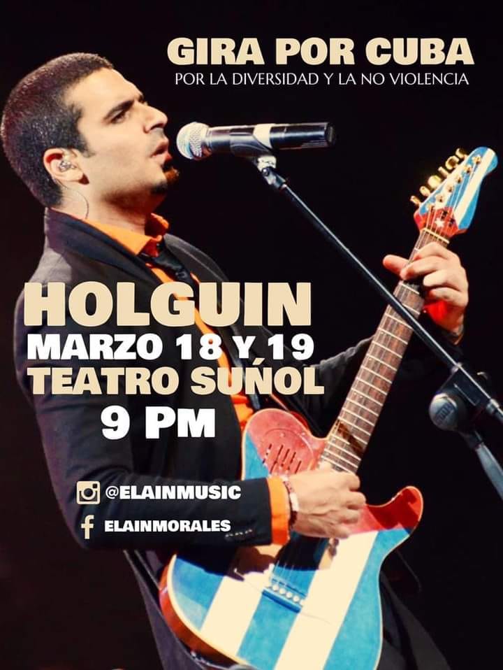 ELAIN MORALES de Gira por La Cuidad de los Parques  Holguín 
Primera presentación desde la Sede del Pedagógico 
José de la luz y Caballero. 
<a href="/EGREM/">ひだり</a> #CubaEsCultura #ElArteSalva #EGREMsomostodos #vamospormás #CubaViveYRenace #CubaViveyAbraza