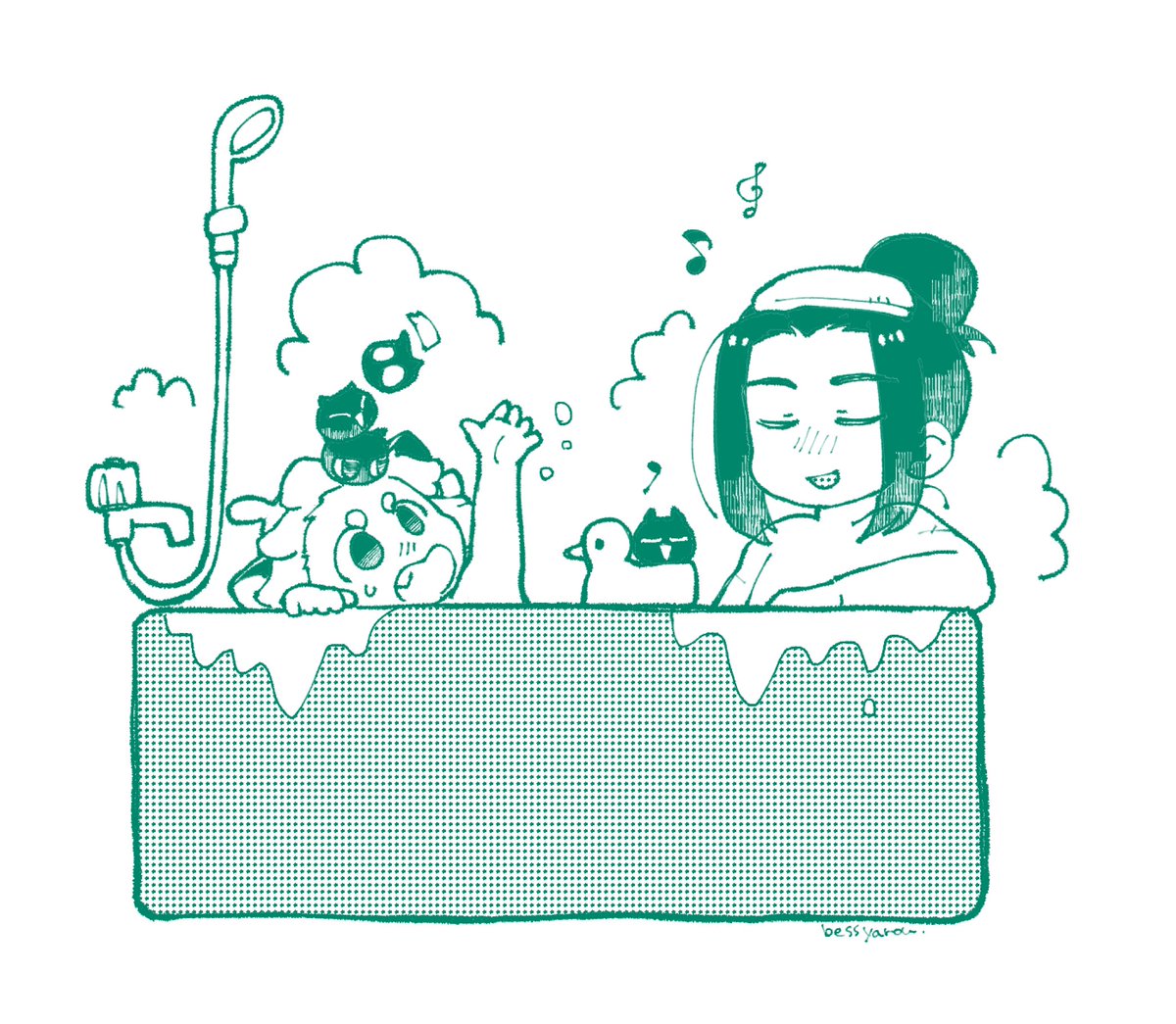 小黒 「」|ベス野郎のイラスト