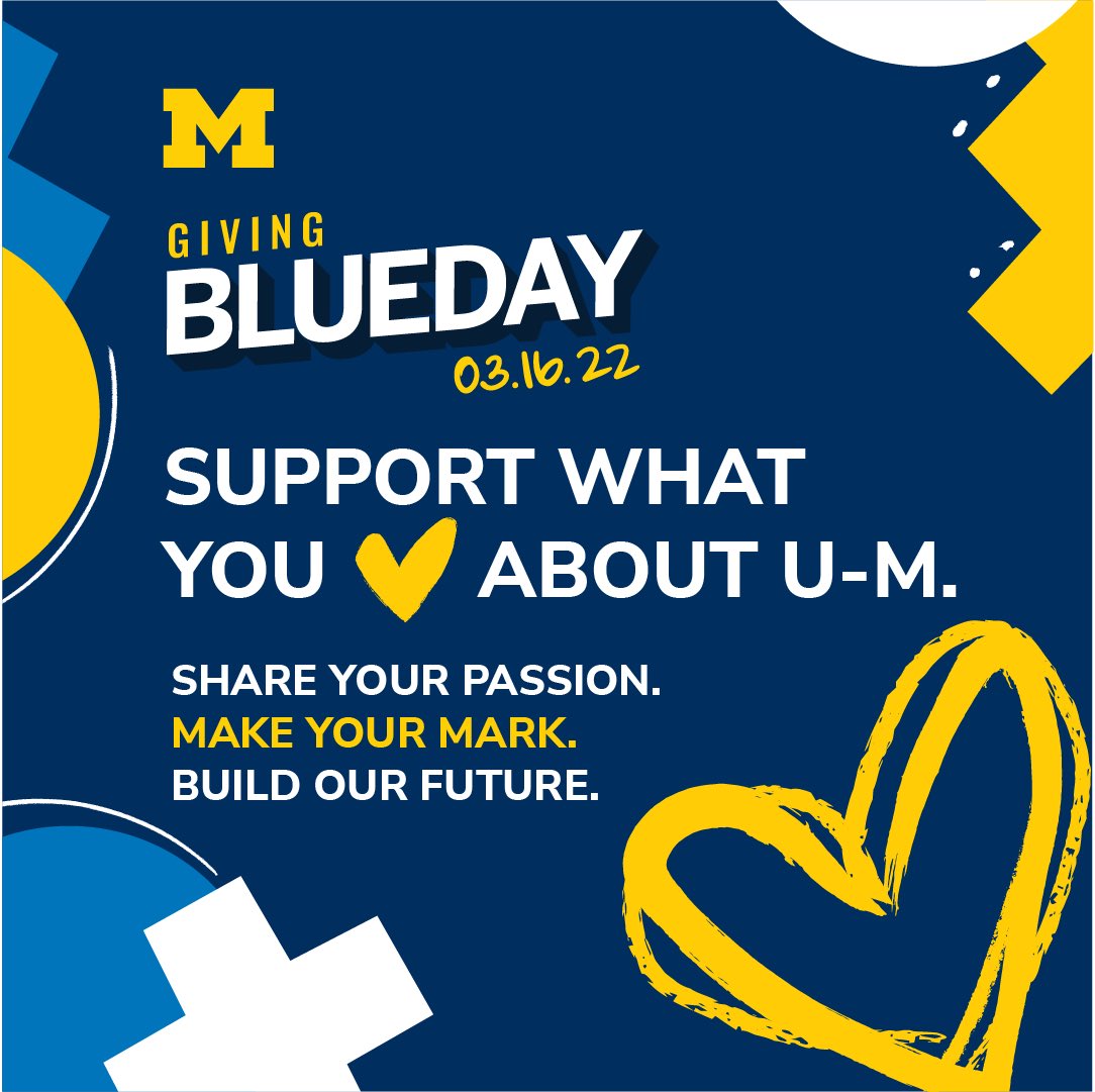 umichwhockey's tweet photo. WOOO! It’s #GivingBlueday, and we’re expecting EVERYONE to celebrate 🥳

Donations are now OPEN until the end of the day! Click the link in our bio for more information and to…well, donate! https://t.co/RlRa7IL2bb