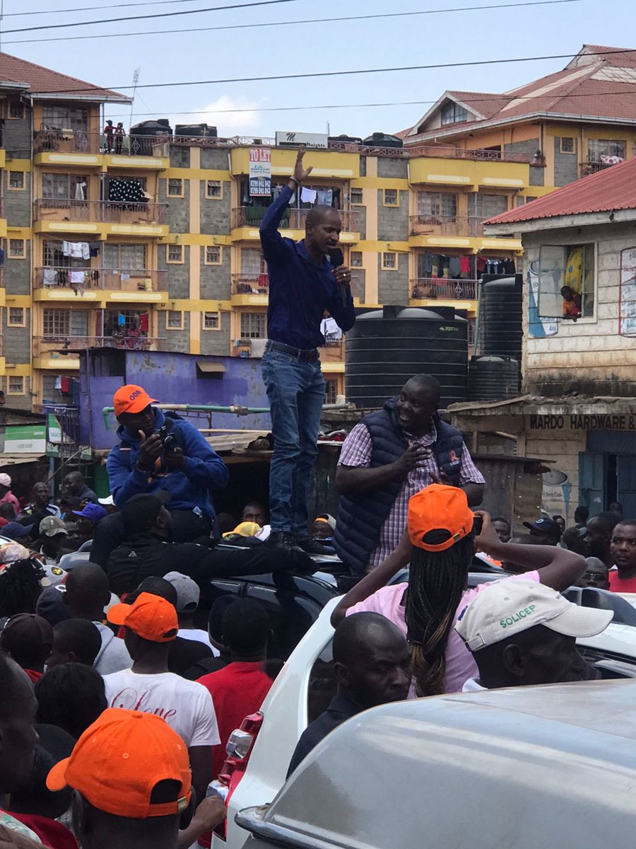 AzimioTv's tweet photo. Nairobi Tour #AzimioCaravan 

#VijanaFire https://t.co/cCTPw7XFDK