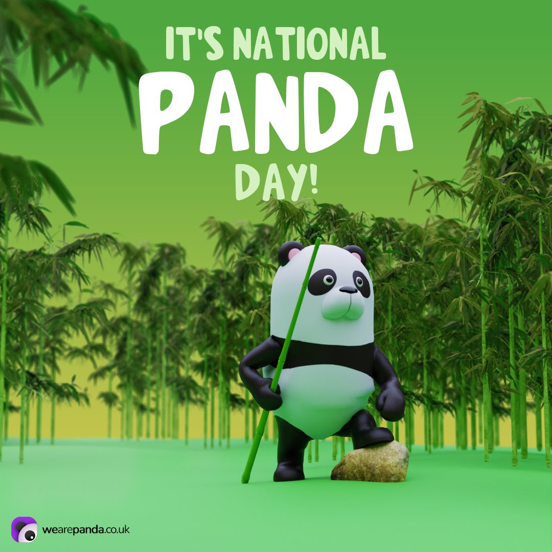 Pandas are awesome! 🐼
 
#nationalpandaday #panda