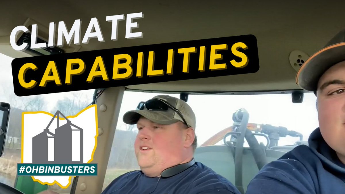 HeritageCoop's tweet photo. Season 3 of #OHBinBusters is here, and we're kicking it off with a cab cam!😀

Joey Hollback and Jonah Neill discuss the capabilities and ease-of-use of the @ClimateLLC_ag FieldView tool while top-dressing wheat.🌾

Watch it here➡️ https://t.co/4xaDQm71Nr

#FieldView #FarmData https://t.co/nuFlVARJal