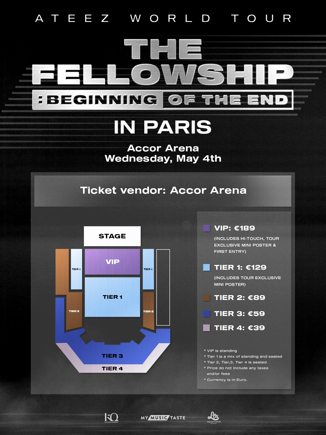 MyMusicTaste on Twitter "The exclusive TasteMaker presale to ATEEZ