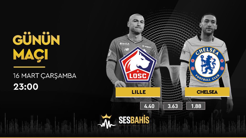 ✅ Günün maçı, en yüksek oranlar ve geniş market seçenekleriyle Sesbahis'te sizleri bekliyor!

⚽️ Lille - Chelsea 
⏰ 23:00 - 📺 sesbahis.tv

🔗 Sesbahis.link

#sesbahis #bahis #freebet #freespin