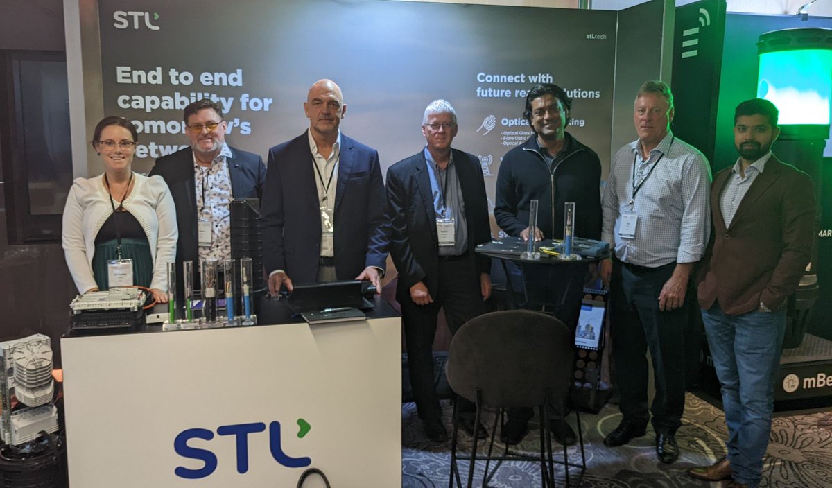 STL_Tech's tweet photo. We've had an eventful week at the recently concluded CommsDay Congress in Melbourne! 🇦🇺
Check out our LinkedIn post for our key takeaways from the event 👇
https://t.co/OwqIkSvV48
Stay tuned for more updates on CommsDay Congress from our APAC team! ⏳
#CommsDay #OpticalFibre https://t.co/bdqZDb5ToY