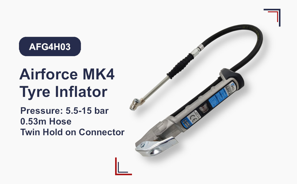 Check out our new stock of our MK4 Tyre Inflators AFG4H03

Features and benefits:

New Viewing Window
Lighter Weight
Biomorphic Shape
New Valve Mechanism
New Piston &amp; Seal Design
Accuracy Standards

#PCL #Tryeinflator #airtools #AirForce #tools #RC