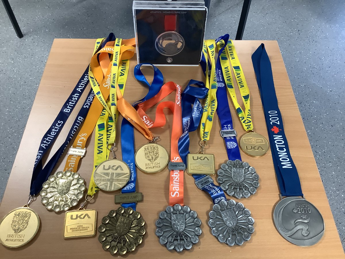 BrookMeadAcad's tweet photo. It was wonderful to hear from our very own Miss Laura Samuel in assemblies this week about her sporting success as 8 X British Triple Jump Champion and Commonwealth sliver medallist. What an inspiration for our scholars! https://t.co/mSjTlk72fa