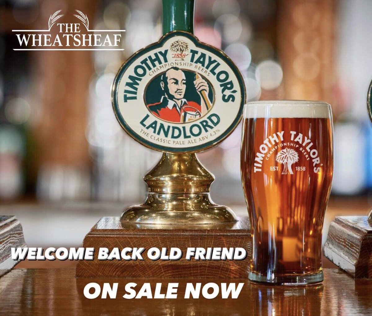 WheatsheafInn3's tweet photo. wєlcσmє вαck σld fríєnd

We are delighted to welcome back a favorite of ours Timothy Taylor’s Landlord to our Real Ale lineup!

On sale from today!

#worcestershirehour #yourriversidelocal #realales https://t.co/o9q4rZLhbb