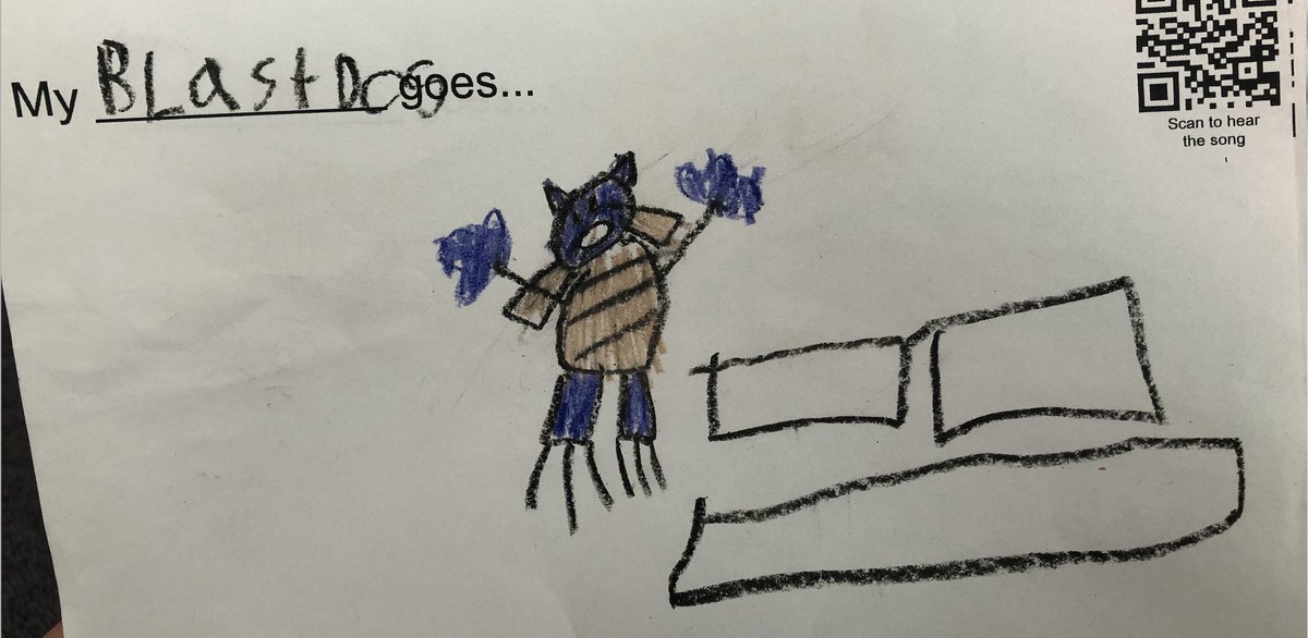 MrsGamza's tweet image. For #APSMarchisreadingngmonth in the music classroom, we added our own pages to the book/song "Bought Me A Cat!". Then, we practiced music literacy by notating the sounds our animals made!
@APSArts @APSTaylor @Principal_TES