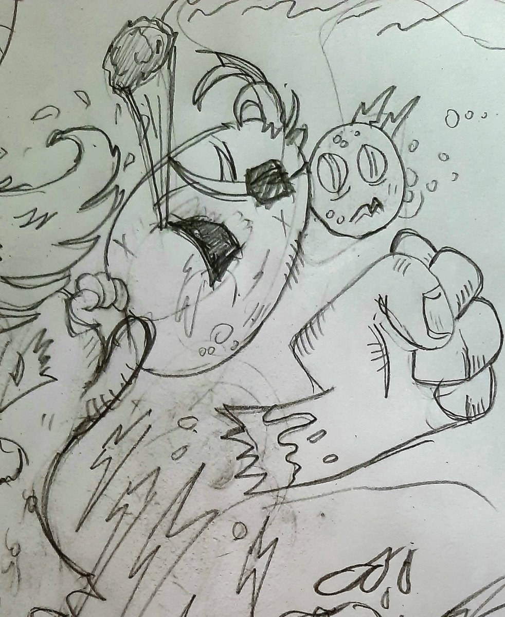 Melivoros's tweet photo. ◼◻Fellow #nftartists and #nftcollectors Friday 18/3 is close so get ready for a new #NFTdrop exaclty at 18:00 UTC! 

I'm so excited!Get a small look.This is just a sketch with pencil. Today I'll finish the inkwork and tommorow I'll add colors and textures! 

Thank you!🤍🖤💙💜 https://t.co/wlElycuqgv