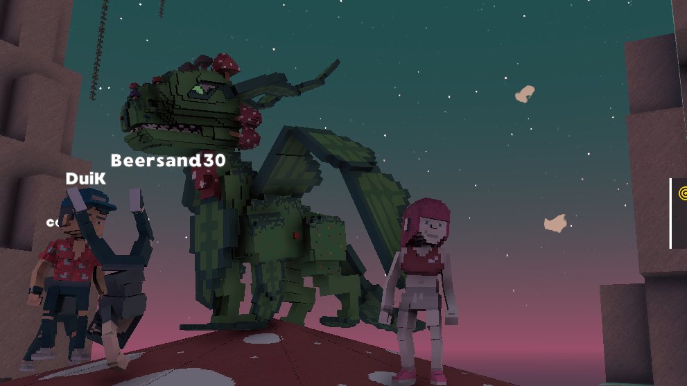 NamiYuko's tweet photo. @TheSandboxGame I just participated in the daily #SandboxAlphaS2Contest for a chance to earn up to 1,000 $SAND! Starting March 15 - Selfie with the mushroom dragon. Check out my screenshot below! 👇 #SandboxAlphaS2 https://t.co/9Aqx1RGy4T