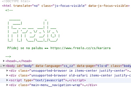 Chytrý způsob, jak oslovit programátory a kodéry 👍

<a href="/FreeloCZ/">FreeloCZ</a>
