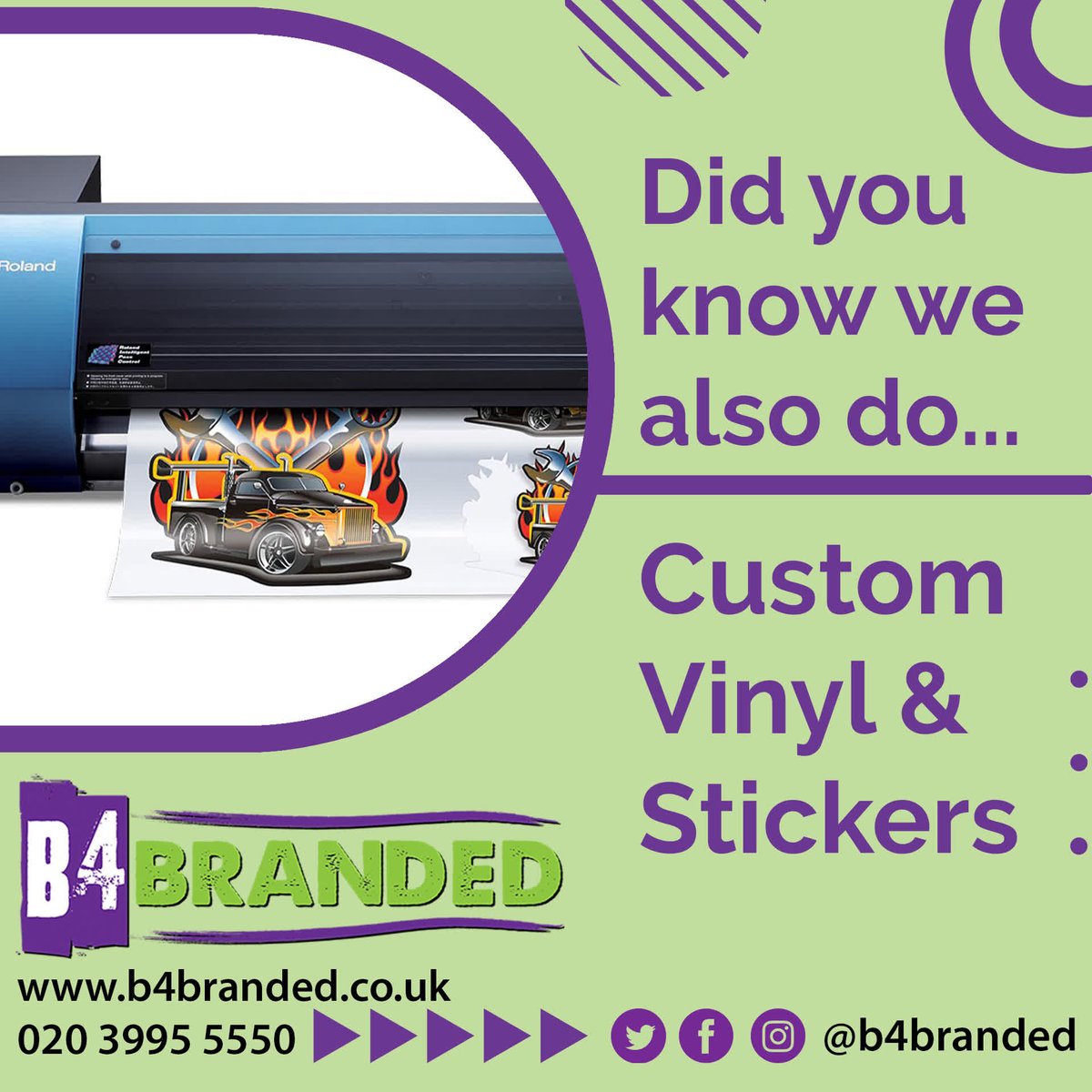 B4_Branded's tweet photo. @B4BrandedDesign
Specialise in Printing Garments, Merchandise, Paper Print &amp; Design for Martial Arts Clubs/Sports Groups/Stag &amp; Hen Party's.
Call 020 3995 5550
https://t.co/038fLzAN79

#b4branded #print #screenprinting https://t.co/MIaVJMlCVK