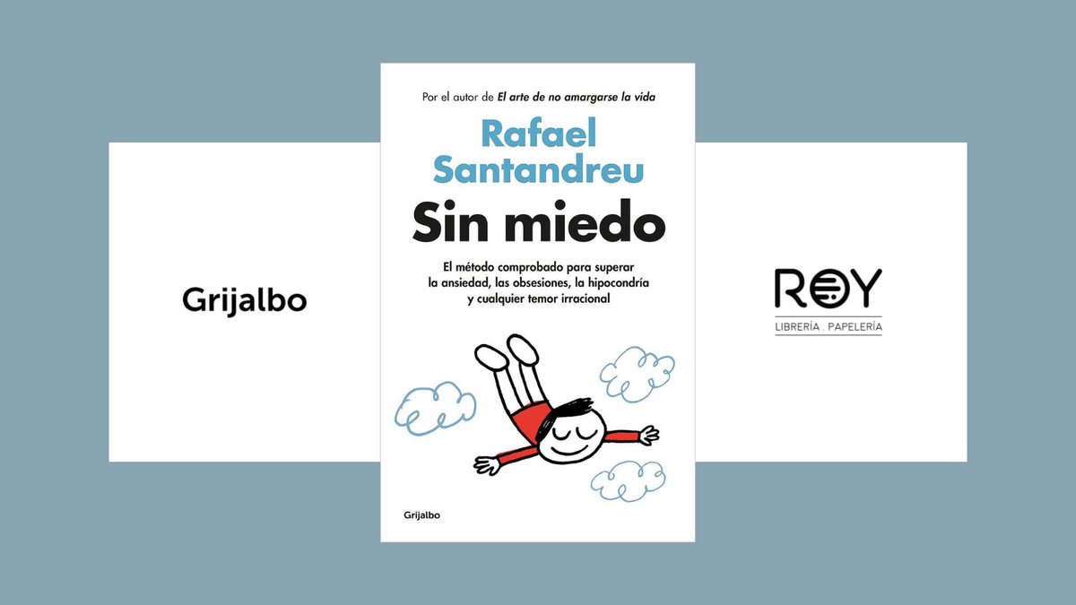 En unos minutos estaremos en directo en @SER_Gijon con el popular psicólogo barcelonés @Rsantandreuofc para hablar del último de sus libros, 'Sin miedo'. Presentación mañana en Gijón, a las 19:00 en el salón de actos de la Escuela de Comercio.