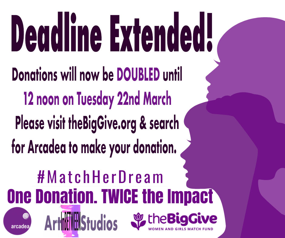 ArcadeaArts's tweet image. We're thrilled that match-funding has now been extended. Can you help us reach our target &amp;amp; create Specialist Studios for #Autistic Graduates? Please donate here donate.thebiggive.org.uk/campaign/a0569… #MatchHerDreams @BigGive