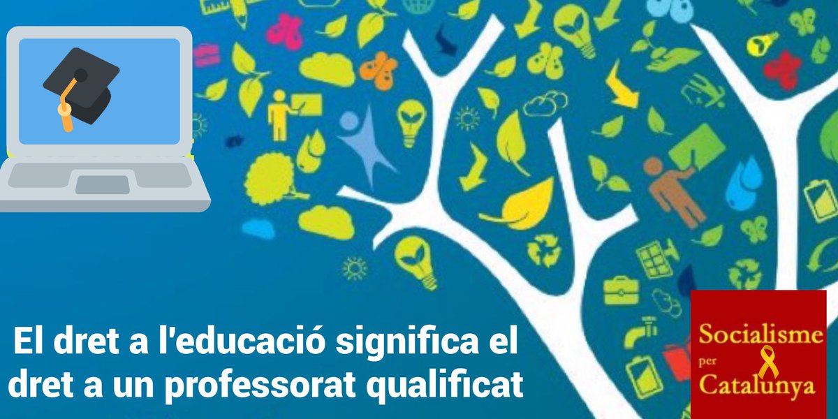 SocialismexCAT's tweet photo. Mentre l’educació no sigui un dels pilars intocables on només es toqui per incorporar hi el progrés que es pugui produir per a millorar les tècniques educatives, i eines per a l’alumnat… aquest país no anirà bé.👇 https://t.co/RekcIMOllQ