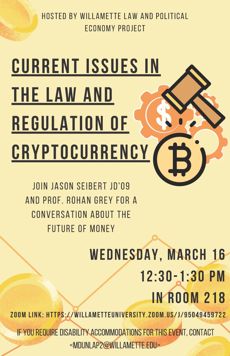 With President Biden's executive order yesterday, it would seem this discussion that <a href="/rohangrey/">Rohan Grey</a> and I scheduled about a month ago is happening at the right time. Watch the discussion live today at 3:30pm Eastern.