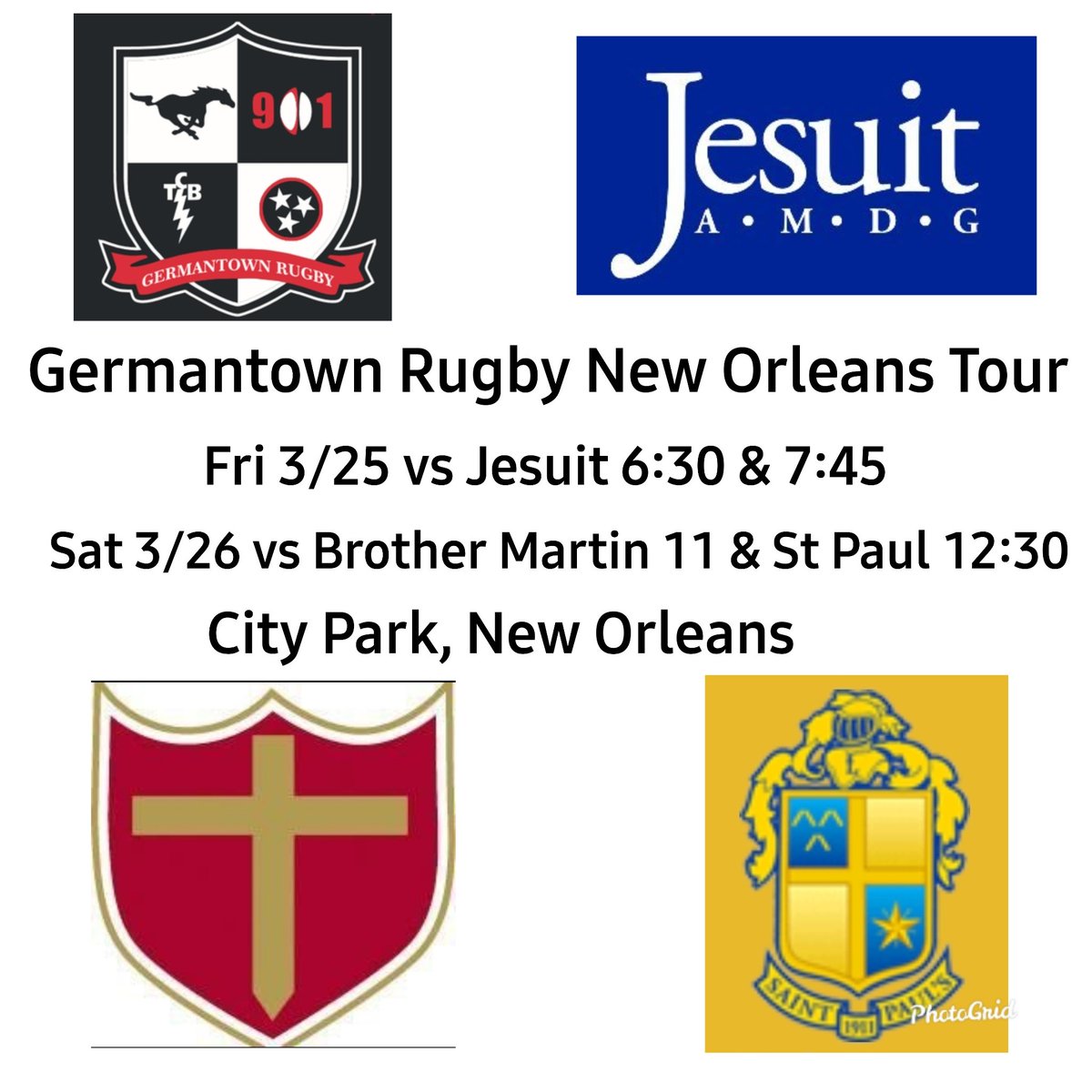 Next week off to NOLA <a href="/YouAreHouston/">Houston Athletics</a> <a href="/HHSMustangs/">HHS Mustang Football</a> <a href="/themustangmob/">Mustang Mob</a> <a href="/gmsdk12/">Germantown MSD</a> <a href="/germantowntenn/">City of Germantown</a> <a href="/Gtownnws/">Germantown News</a> <a href="/goffrugbyreport/">Alex Goff</a> <a href="/Teamshabazz9/">Coach Shabazz CSCS</a> #901rugby