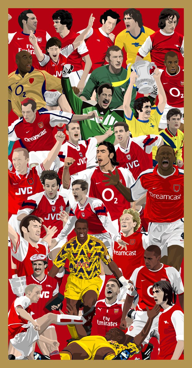 ⭐️ Arsenal legends wallpaper ⭐️