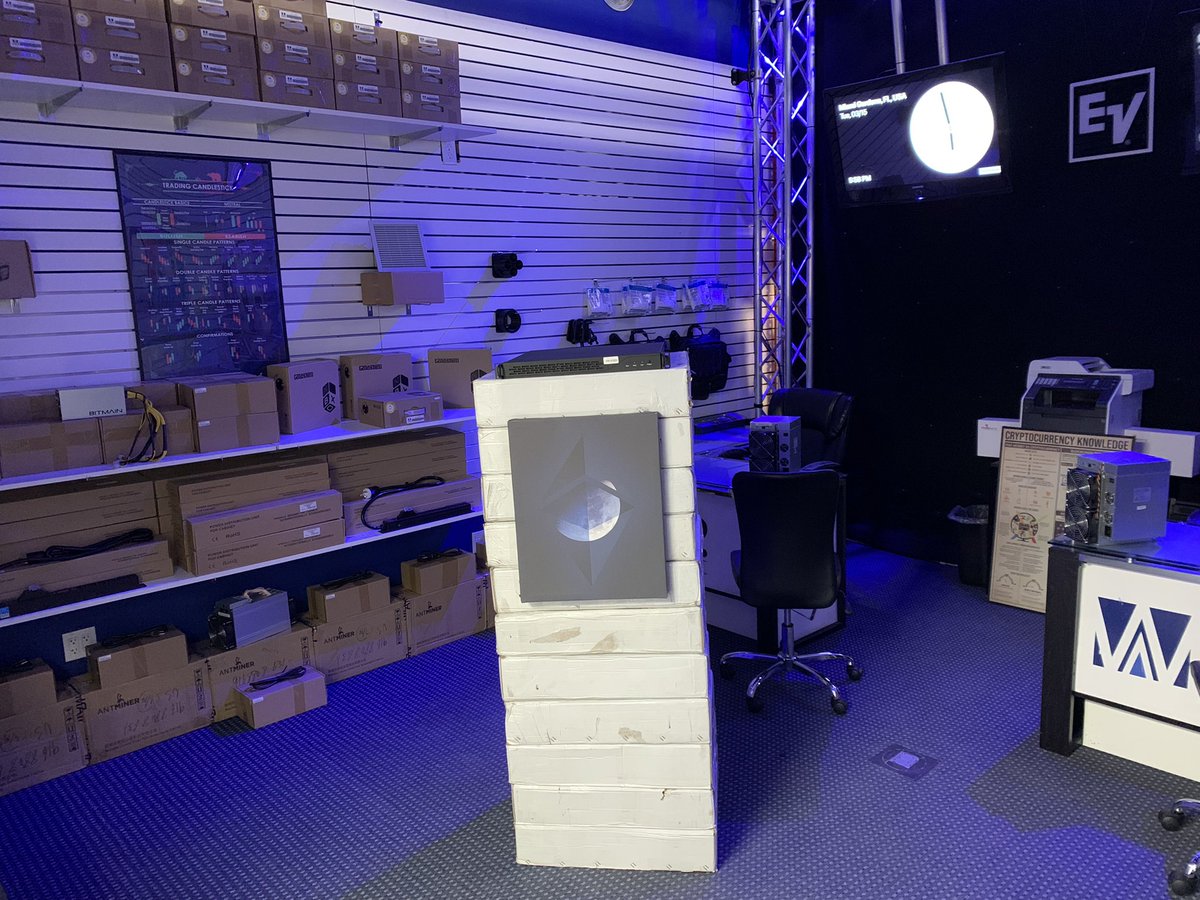 wupaccess's tweet image. 🚀 Jasminer X4-C 1U instock and READY to SHIP. The most energy efficient￼￼, low heat, and low noise ASIC Ethereum (ETH) Crypto Miner on the market. ￼Contact us 305-626-8600 Or visit our website wupaccess.com. 
#wupaccesscrypto #cryptomining #Jasminer #X4C1U #ETH #ETC