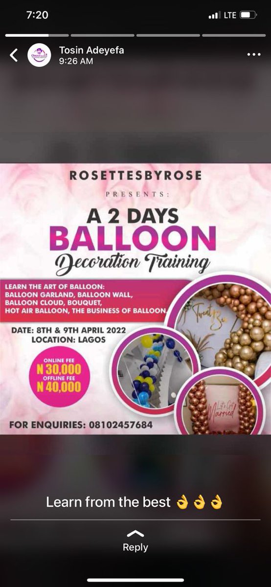 Solarful's tweet photo. I have an upcoming virtual/offline balloon training coming on in April, I want to offer a bonus class, which would you like? The money box or the flowers? MY SMALL BUSINESS
#Training #balloontraining https://t.co/b7UO9BtHkW