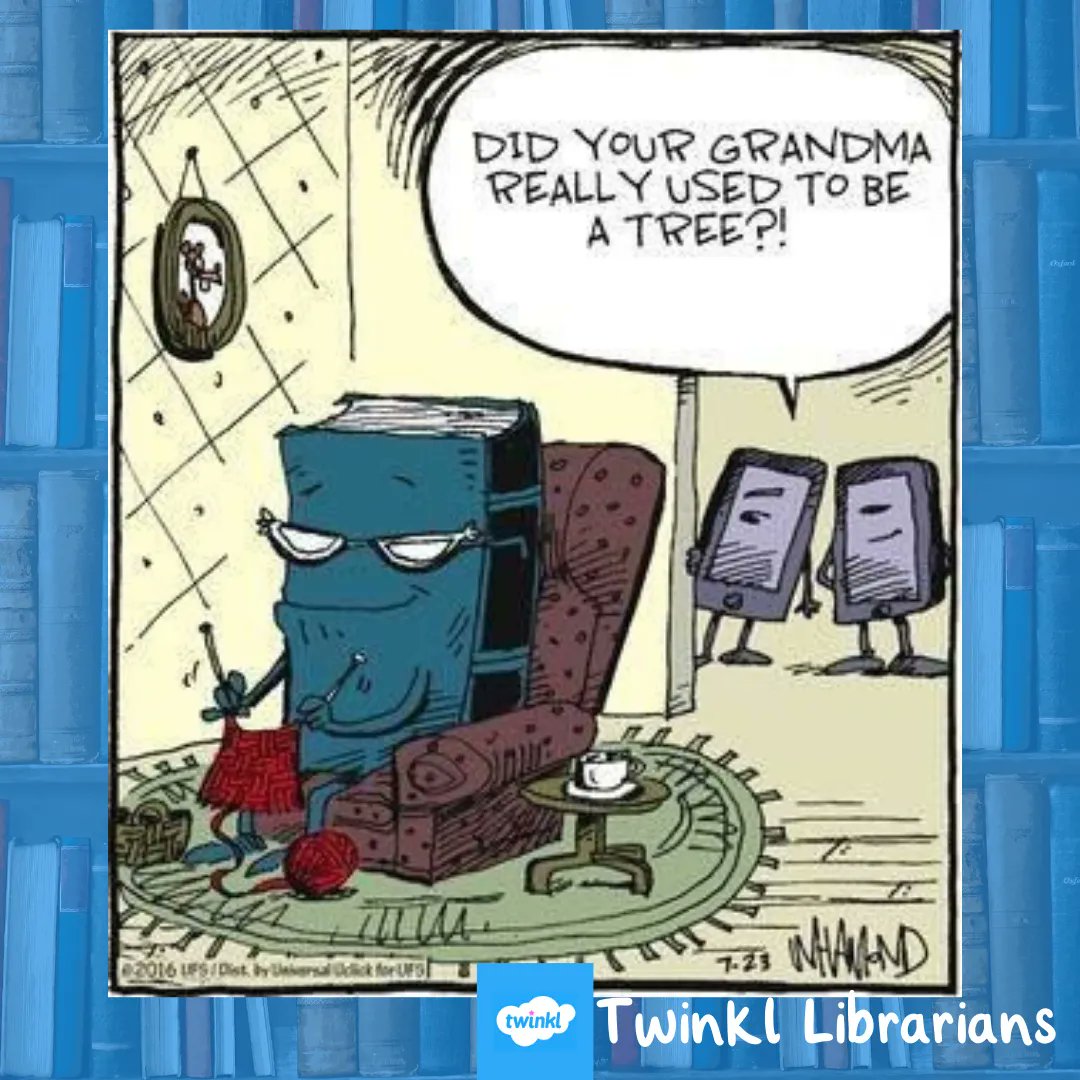 TwinklLibraries's tweet photo. 😂 😂 😂 

#librarytwitter #edutwitter #education #greatschoollibraries https://t.co/DnAx9EMNQW