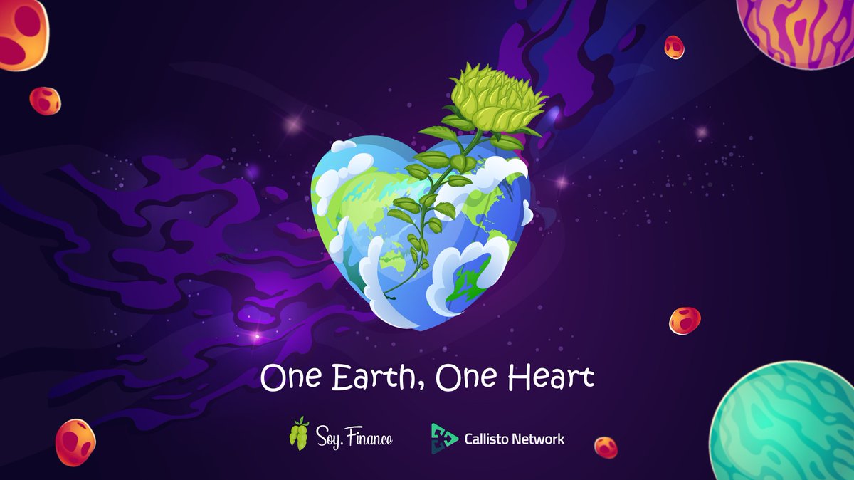 TheRealSloFi's tweet photo. Together with Callisto Network, we recently launched One Earth, One Heart. This program is a reminder that we all share one planet and need to spread one love.

Today we are delighted to present all aspects of our initiative! 

Let's spread the #CLOve 💚
➡️https://t.co/tzkfvmhADI https://t.co/81w5j0NGIf