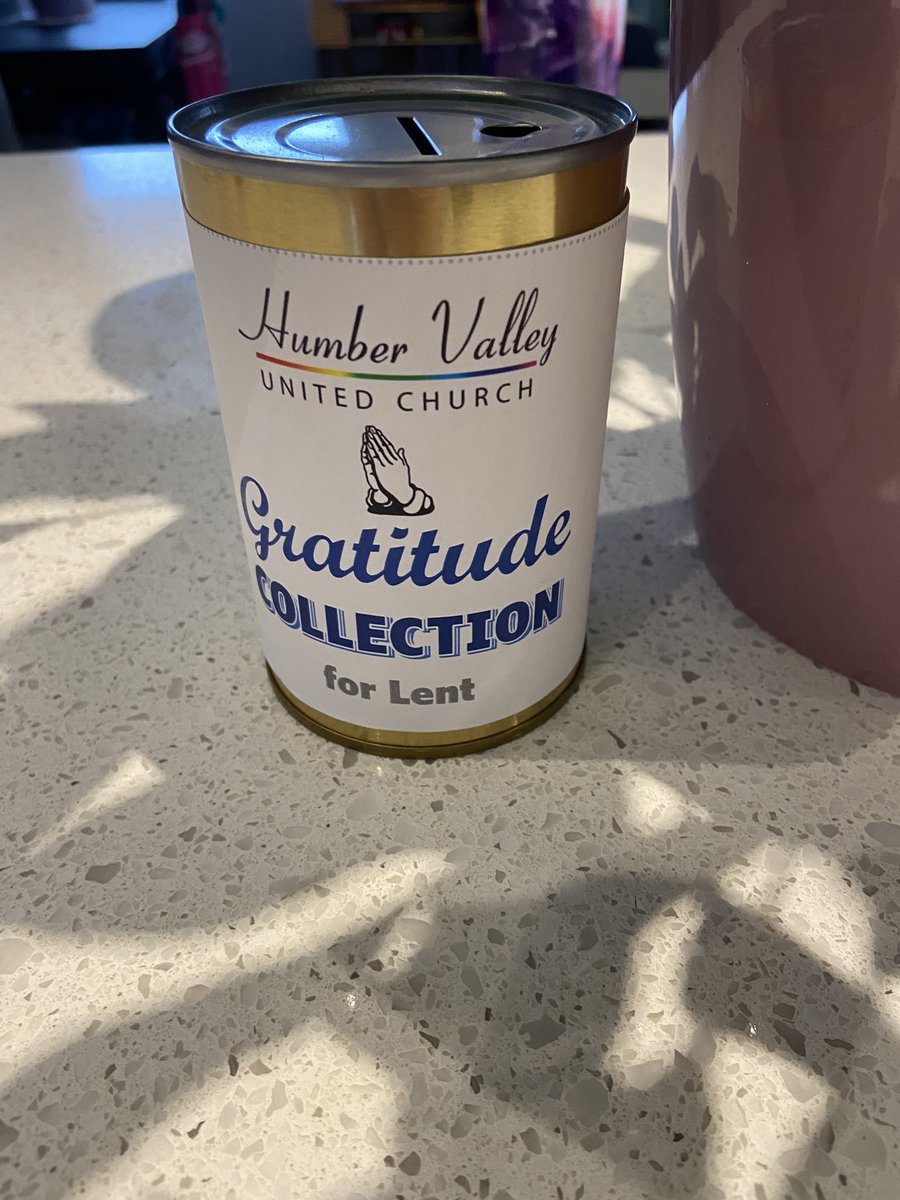 Ms_Hatje's tweet photo. #Lent, every night we put coins in our can and we each say what we are grateful for that day.  Last night, Maddie said “Mommy”.  #MyHeart #GoodDay @hvunitedchurch https://t.co/E9Hx89Liqv