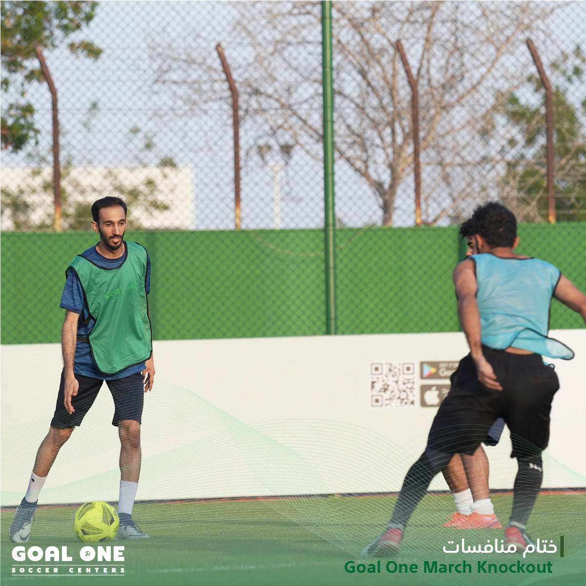 GoalOneSoccer's tweet photo. 🔥🤩عشنا لحظات رائعة واستثنائية في جو من التحدي بين الفرق المشاركة  في بطولة Goal One March Knockout💯

نشارككم مقتطفات من بطولة 🏆
 Goal One March Knockout

#جول_ون #ملاعب_ترتان #تحدي_جول_ون #منافسات #الشباب #كرة_القدم #الصحة #الفيفا #الرياضة https://t.co/g49qD6CFY1