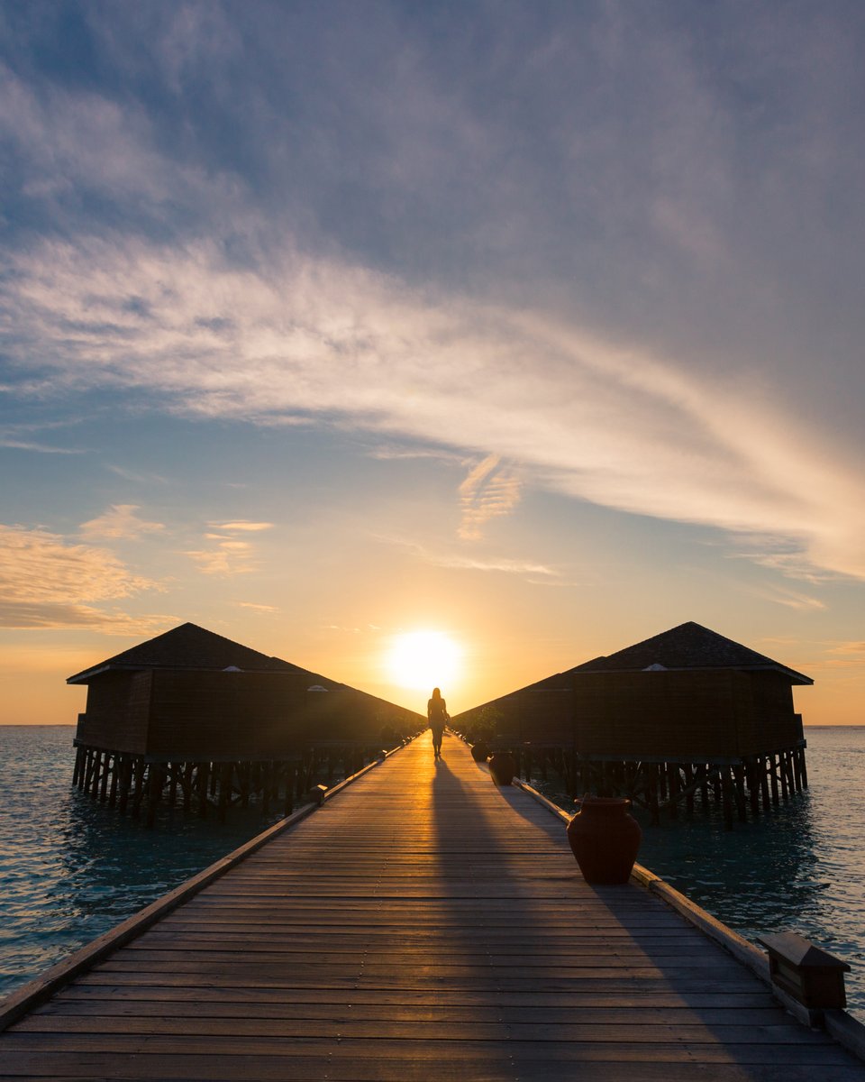 Meeru_MV's tweet photo. The Magic of Meeru never ends ππ
Pathway to your secluded hideaway at Sunrise π€©
.
#meeruisland #meerumagic #sunrise #meeru #travel #travelling #travelgram #wanderlust #sunrise #magical #sky #photooftheday #beauiful #jacuzziwatervillas https://t.co/nzPE5Pjpii