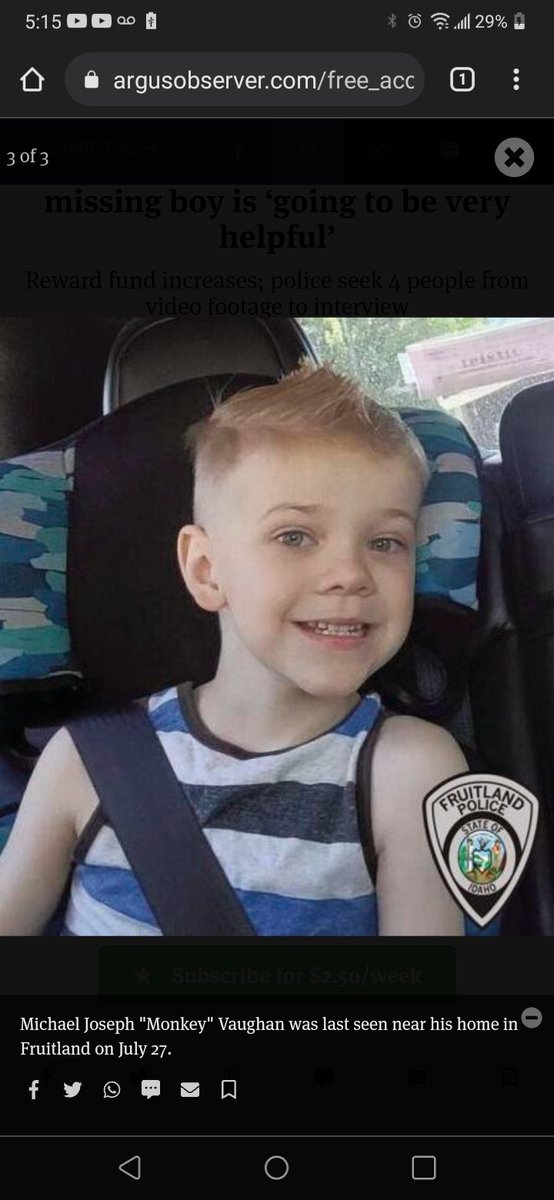 MindOf_Monsters's tweet photo. #BringMonkeyhome
#Michealsarmy
#BringOurMissinghome
Have you seen this boy ? He is missing . His mommy Misses him very much https://t.co/3MKETW7cAv
