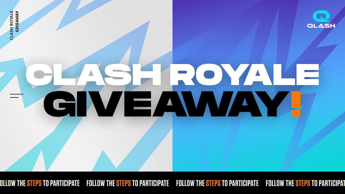 .            #ClashRoyale #SORTEO | #Giveaway 
                              POCO X4 Pro 5G

We're giving 1 place 
👉 follow @QLASHcr
👉 🔁 RT this tweet 
👉 tag a friend

🍀 𝐫𝐚𝐧𝐝𝐨𝐦 𝐰𝐢𝐧𝐧𝐞𝐫 | ends on Friday
deeplink.qlash.gg/S2891pUwuq3VPT…