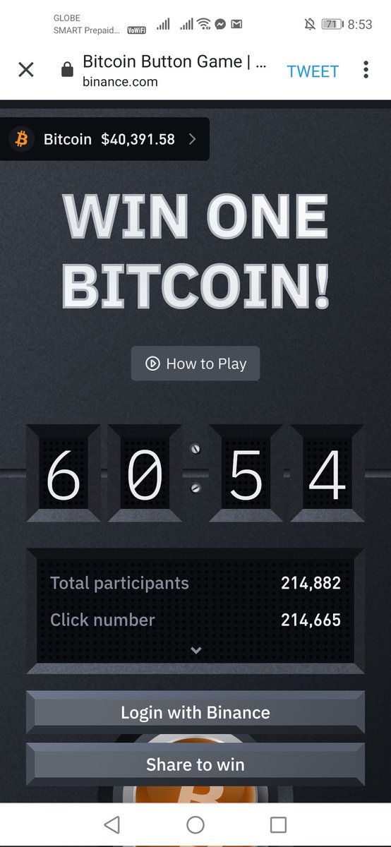 ReuelGenabs's tweet photo. #Bitcoin
#BitcoinButton
#Binance https://t.co/RkVmG8u60E