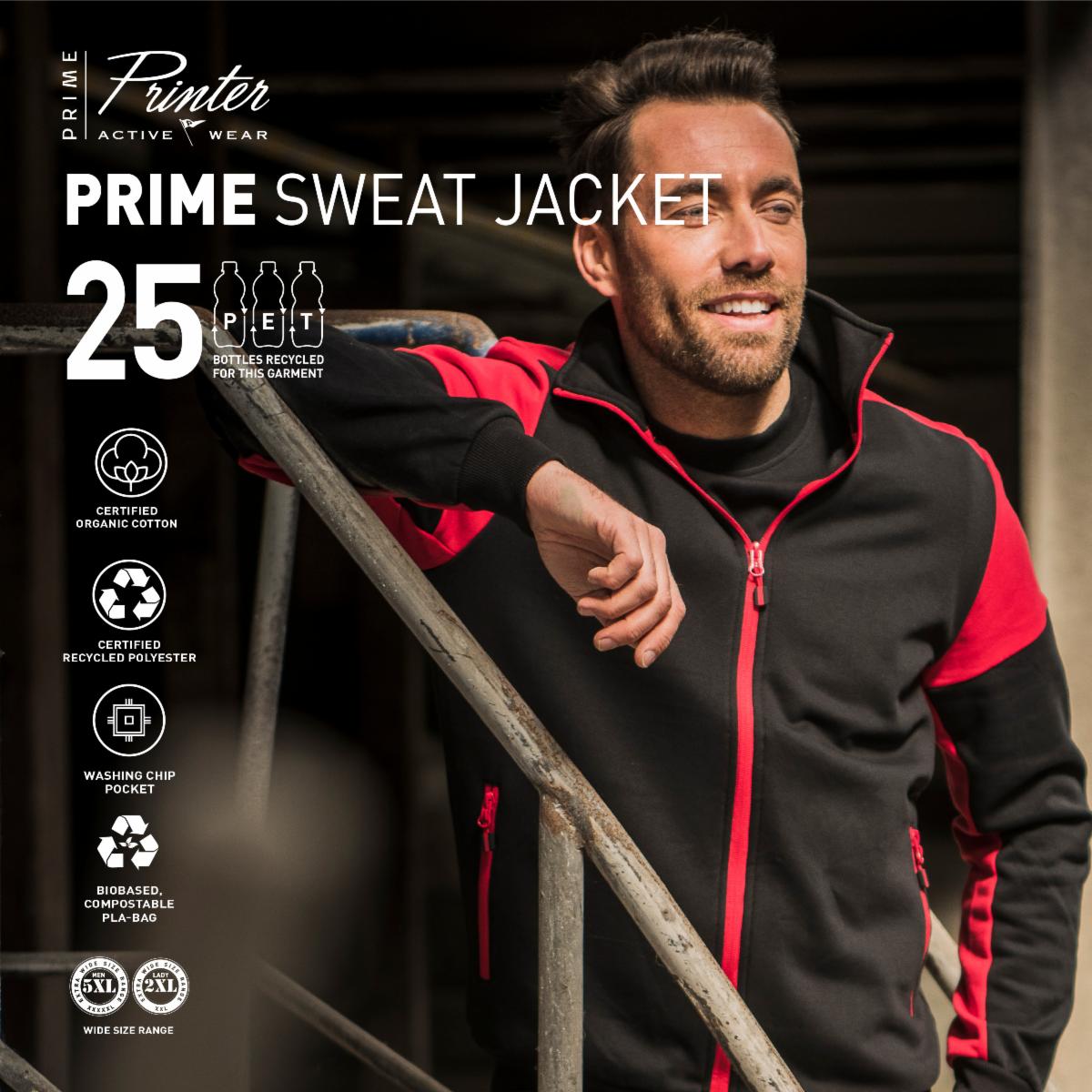 UBScandinavia's tweet photo. Our Eco friendly range... Printer Prime.

Sweat Jacket made from Certified Recycled Polyester and Organic Cotton in male and female fits. Perfect for uniform or teamwear. 6 colour contrasts available in sizes S-5XL.

#ubs #unitedbrands #printerprime #eco #uniform #teamwear #promo https://t.co/eGC5xUdoxL
