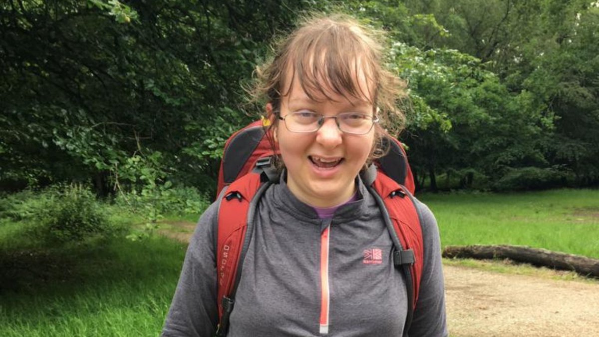 DofE's tweet photo. Meet Maia, 20 from North London, who went on her Bronze Award expedition with a group of other young adults with additional needs. 

She said "DofE was the most difficult thing I’ve ever done and I was worried I couldn’t do it. When I finished I felt so proud of myself." https://t.co/CsQyHnwHHE