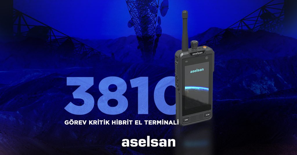 ASELSAN on X: "Mesajlaşma, harita, navigasyon uygulamaları ile görev kritik servis kullanıcılarının uzun yıllardır kullanmakta olduğu dar band sayısal telsiz özellikleri, ASELSAN 3810 Hibrit El Terminalinde tek cihazda birleşmekte ve kullanıcılara kullanım