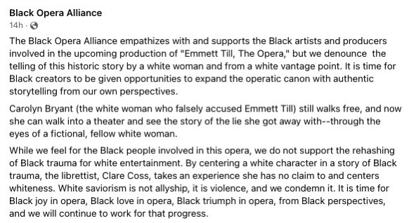 MNWArch's tweet photo. @BlackOperaAll’s response to #ClareCross caucasity: https://t.co/SiKbFFMt3U