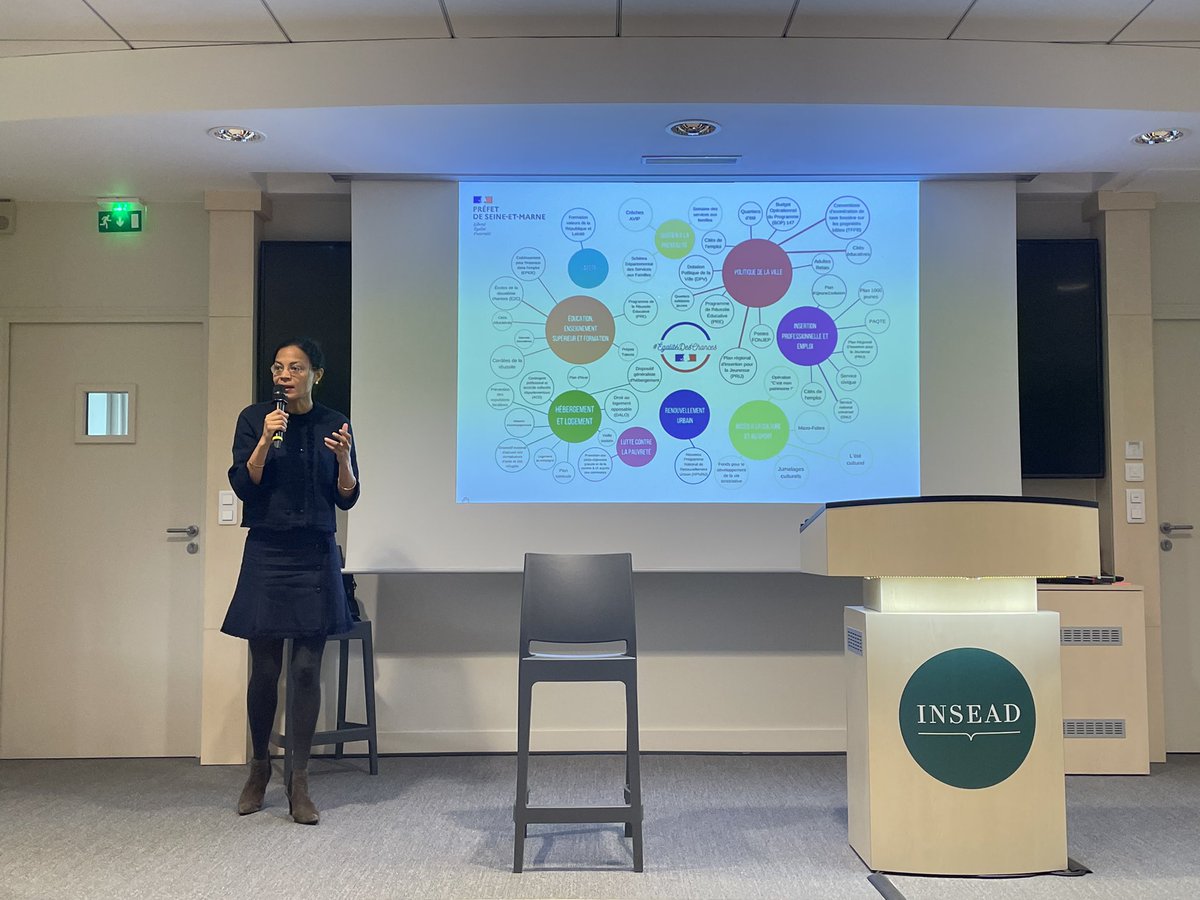Prefet77's tweet photo. Échanges et présentation de l'#EgalitéDesChances par @NadegeBaptista devant les étudiants de @VilledeFbleau à l'@INSEAD et à l'@EEP_UPEC.

Soutenir l'ambition des #jeunes talents et ouvrir les opportunités ! https://t.co/xdJbV1woBQ