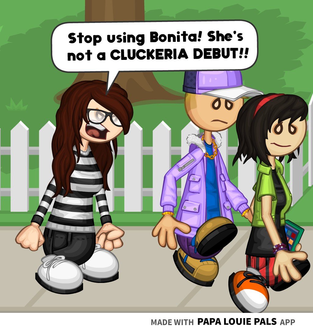 Stop using Bonita anymore!
#papalouiepals #papascluckeriatogo