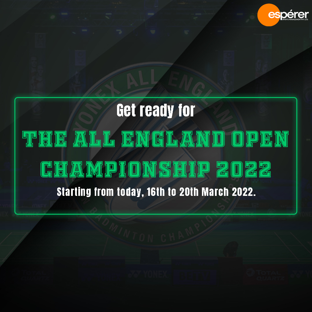 EspererSports's tweet photo. This is the fifth tournament of the 2022 #BWFWorldTour. The tournament will be held at Arena Birmingham in Birmingham, England. It will be interesting to watch the nail biting matches between the Internationally recognised badminton players, as the prize money is $990,000 https://t.co/oxS4cu5uDD