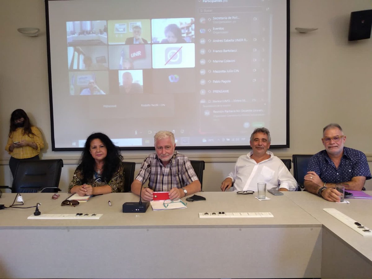 Se cerró la Paritaria Docente de las Universidades Nacionales. CONADU HISTÓRICA rechazó por insuficiente la oferta salarial del gobierno conaduhistorica.org.ar/prensa/se-cerr…