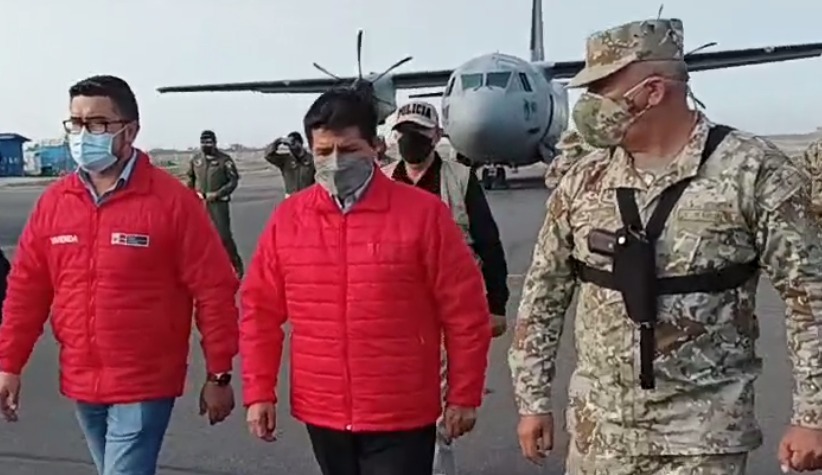 diegopazi's tweet photo. Presidente @PedroCastilloTe  llegó a #Trujillo y se dirige a #Retamas, en Pataz ante emergencia. Avioneta lleva ayuda humanitaria para damnificados https://t.co/fZ57rAFCa9