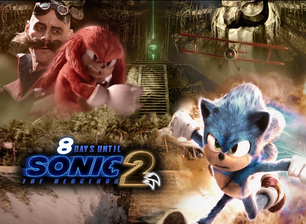 Sonic Movie Countdown on Twitter: "8 days until the #SonicMovie2 hits ...